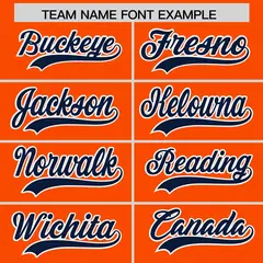 Orange Navy Black American Flag Raglan Baseball Jersey 3