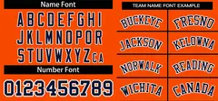 Orange Navy Classic Authentic Pullover Baseball Jersey 3