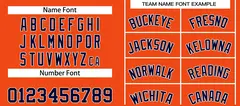 Orange Navy-White Bull Classic Sets Basketball Jersey 4