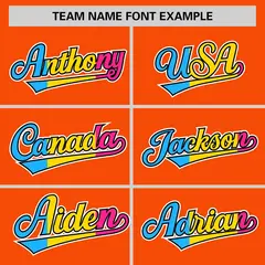 Orange Pansexuality Pride Month Authentic Baseball Jersey 3