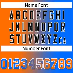 Orange Powder Blue-Black Gradient Fashion Baseball Jersey 4