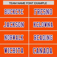 Orange Purple Gradient Side Pattern Football Jersey 3
