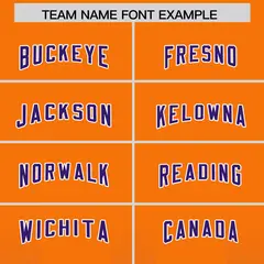 Orange Purple Gradient Vertical Stripe Football Jersey 3