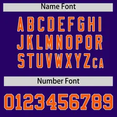 Orange Purple K-Ribbon Raglan Color Block Full-Snap Letterman Jacket 4