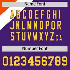 Orange Purple Raglan Sleeves Varsity Full-Snap Letterman Jacket 4