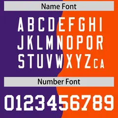 Orange Purple Split Fashion Mesh Authentic Football Jersey 4