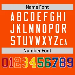 Orange Rainbow Pride Month Baseball Jersey 4