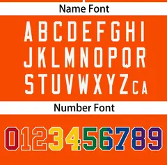 Orange Rainbow Pride Month Raglan Baseball Jersey 4