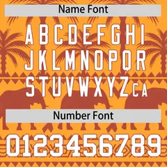 Orange Red Graffiti Pattern Bossinia Style Baseball Jersey 4