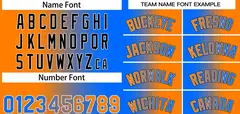 Orange Royal Black Bull Gradient Fashion Basketball Jersey 4