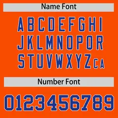 Orange Royal Classic Authentic Baseball Jersey 4