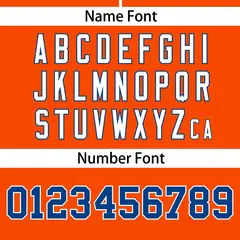 Orange Royal Flame Graffiti Authentic Baseball Jersey 4