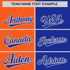 Orange Royal Split Coconut Tree Baseball Jersey 3