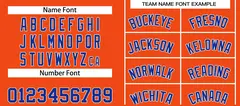 Orange Royal-White Bull Classic Sets Basketball Jersey 4