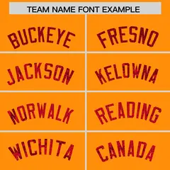 Orange Sequined Trim Athletic Basketball Jersey 3