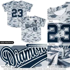 Orange Silver Light Blue Full-Snap Tiger Graffiti Baseball Jersey 5