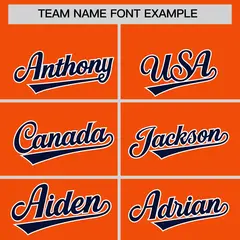 Orange Varsity Color Block Full-Snap Letterman Jacket 3