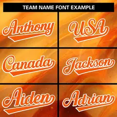 Orange White Graffiti Tie Dye Ink Paint Varsity Letterman Jacket 5
