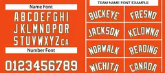 Orange White-Green Bull Classic Basketball Jersey Sets 4
