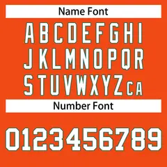 Orange White-Green Classic Casual Basketball Jersey 4
