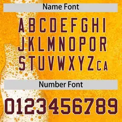Orange White National Beer Day Beer Pattern Baseball Jersey 4