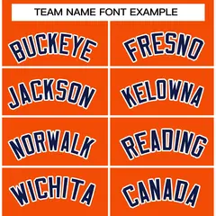 Orange White-Navy Classic Bull Men Casual Basketball Jersey 3