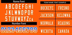 Orange White-Orange Gradient Outdoor Fashion Football Jersey 3
