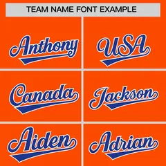 Orange White Raglan Three Stripes Varsity Letterman Jacket Hoodie 5