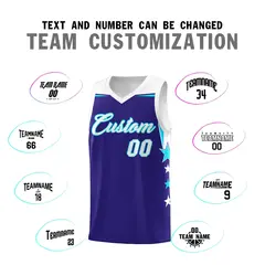 Orange White Two Tone Side Star Color Block Basketball Jersey 4