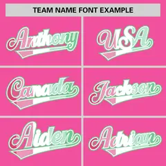 Pink Abrosexual Pride Month Baseball Jersey 3