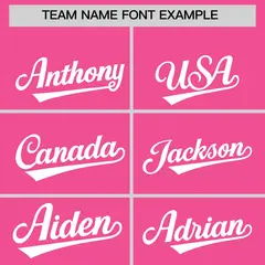 Pink Aqua Wind Mark Graffiti Baseball Jersey 3
