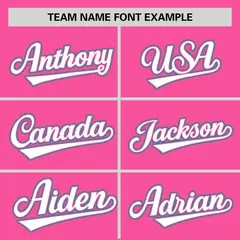 Pink Aqua Zebra Graffiti Authentic Baseball Jersey 3