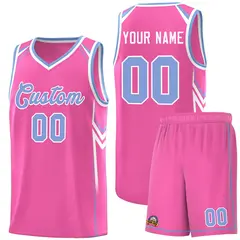 Pink Arrow Graffiti Sports Uniform Basketball Jersey