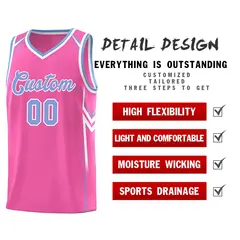 Pink Arrow Graffiti Sports Uniform Basketball Jersey 2