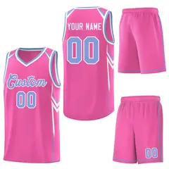 Pink Arrow Graffiti Sports Uniform Basketball Jersey 6