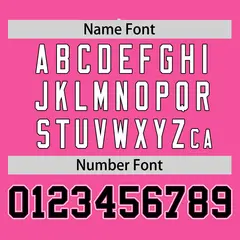 Pink Black Half Stripe Authentic Baseball Jersey 4