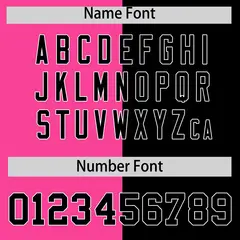Pink Black Split Coconut Tree Baseball Jersey 4