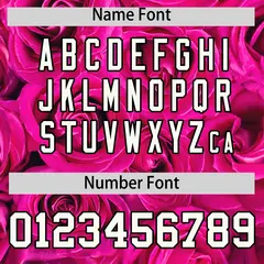 Pink Black Split Rose Print Baseball Jersey 4