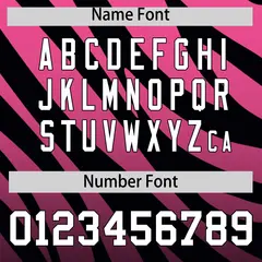 Pink Black Tiger Stripe Gradient Baseball Jersey 4