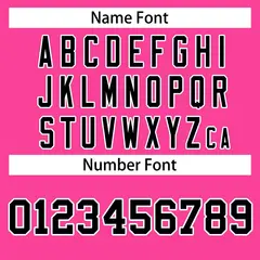 Pink Black-White Classic Style Hockey Jersey 3