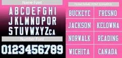Pink Black-White Gradient Outdoor Football Jersey 3