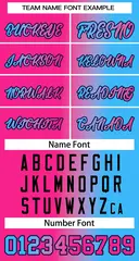 Pink Blue-Black Gradient Fashion Basketball Jersey 3