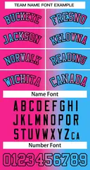 Pink Blue-Black Gradient Fashion Basketball Jersey 3