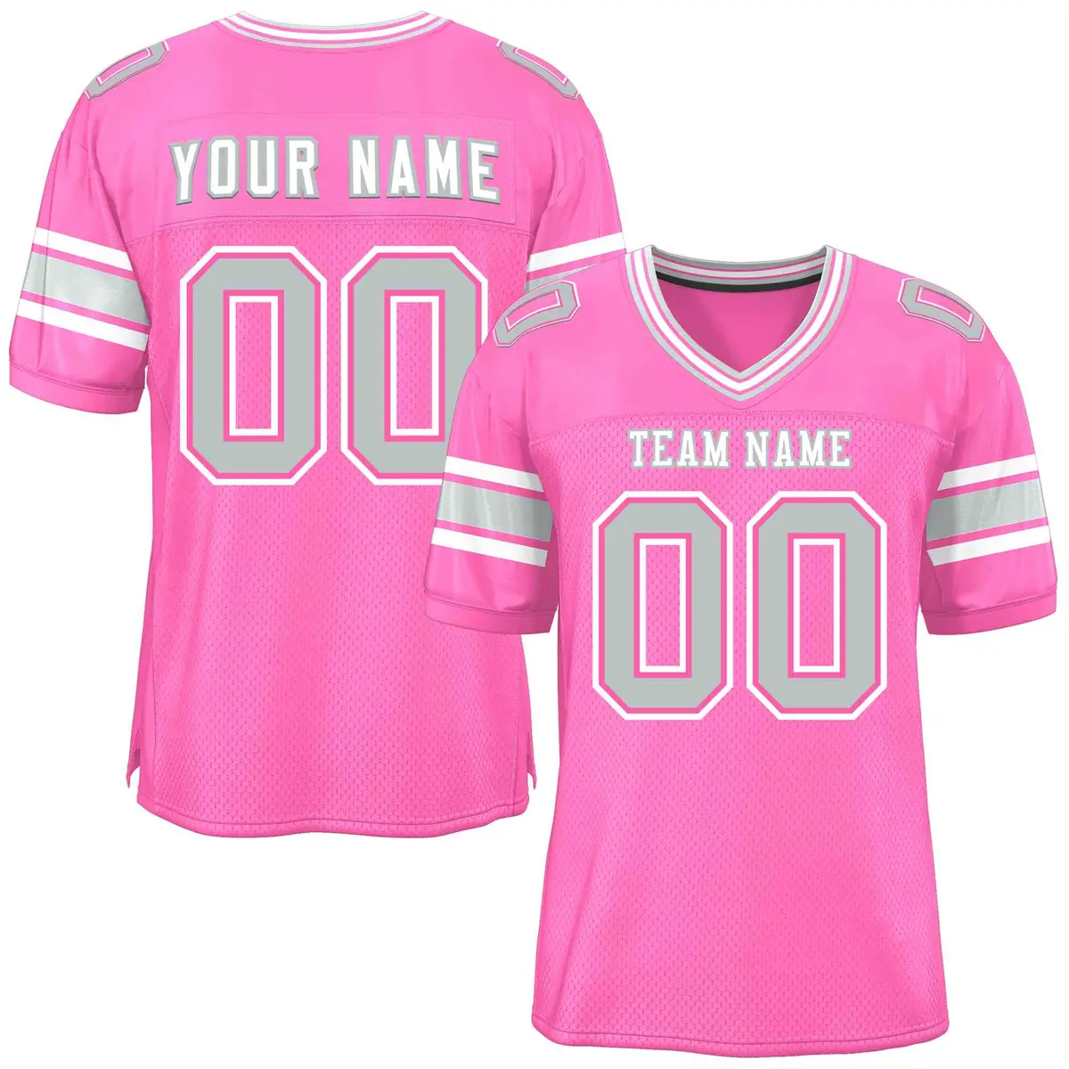 Pink Classic Authentic Football Jersey
