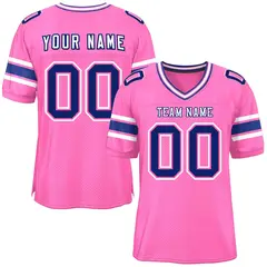 Pink Classic Authentic Football Jersey