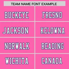 Pink Classic Authentic Football Jersey 3