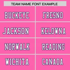 Pink Classic Authentic Football Jersey 3
