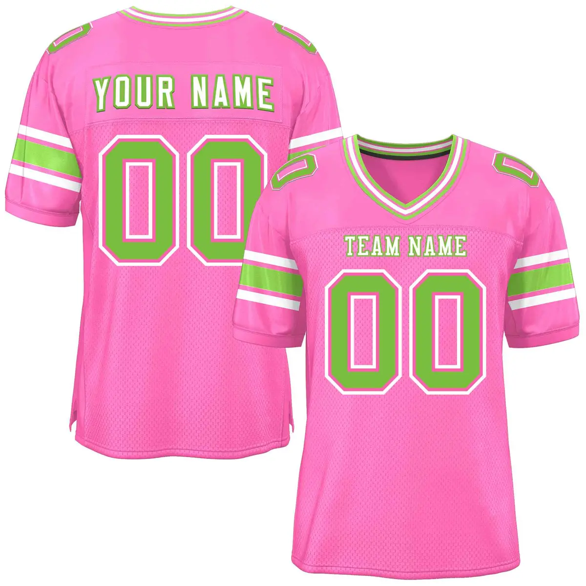 Pink Classic Authentic Football Jersey