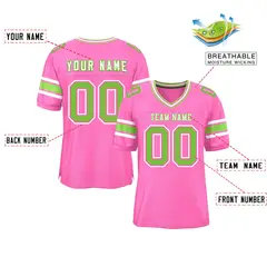 Pink Classic Authentic Football Jersey 2