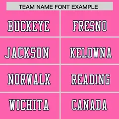Pink Classic Authentic Football Jersey 3